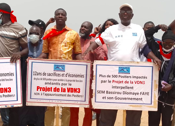 Leurs terrains emportés par la VDN 3- La Coopérative des travailleurs de la Poste interpelle le président Bassirou Diomaye Faye